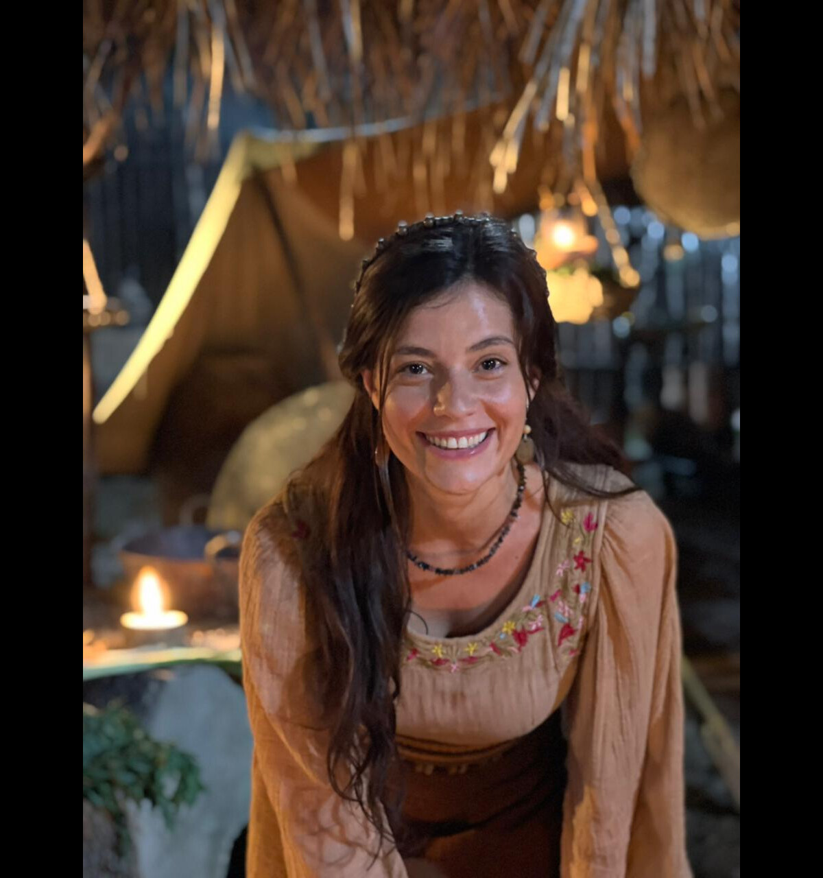 Foto Zilpa de 'Gênesis', Lina Mello não consegue se imaginar na pele