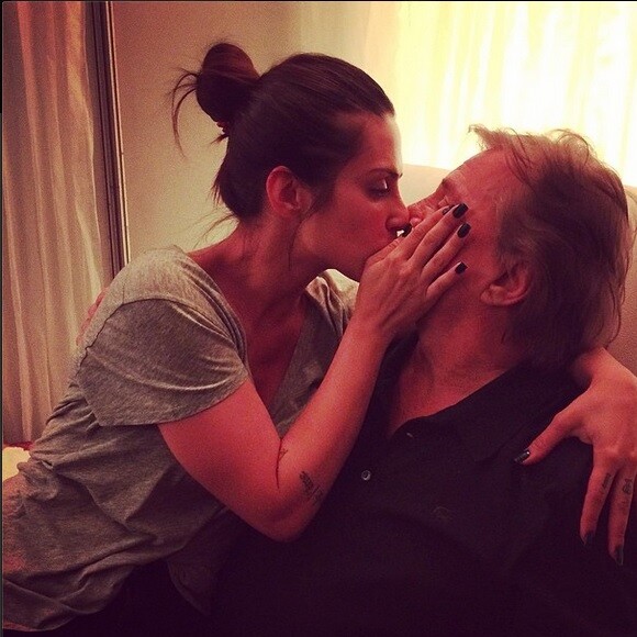 Fábio Jr parabenizou Cleo e Leandro D'Lucca por casamento: 'Primeiro dia de casada da filhota! Amo vocês'