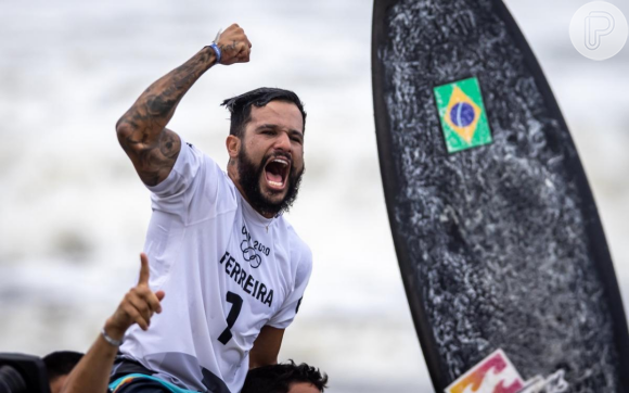 Ítalo Ferreira garantiu ouro do Brasil no surfe masculino