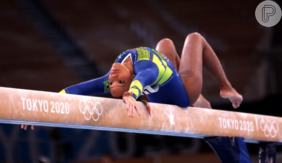 Rebeca Andrade conquistou a prata nos Jogos Olímpicos de Tóquio