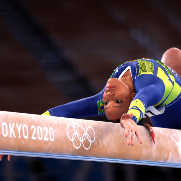 Rebeca Andrade conquistou a prata nos Jogos Olímpicos de Tóquio