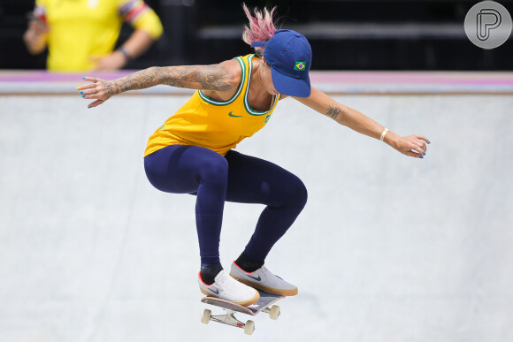 Letícia Bufoni é skatista e esteve nas Olimpíadas de Tóquio representando o Brasil