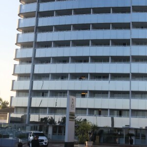 Fachada do hotel do qual MC Kevin caiu e morreu em maio de 2021