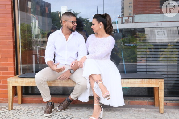 Viviane Araujo e o empresário Guilherme Militão se casaram em maio de 2021