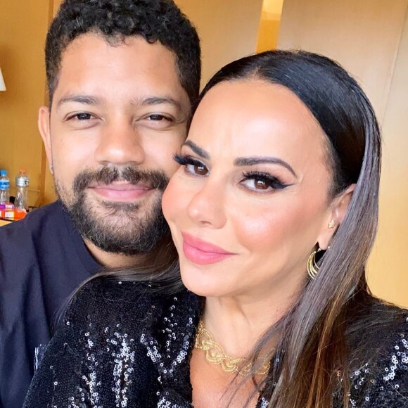 Viviane Araujo e o empresário Guilherme Militão estão juntos desde o fim de 2019
