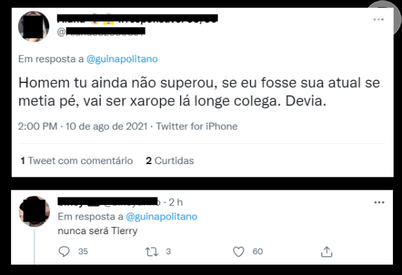 Internautas respondem a tweet misterioso de Gui Napolitano após término de Gabi Martins e Tierry