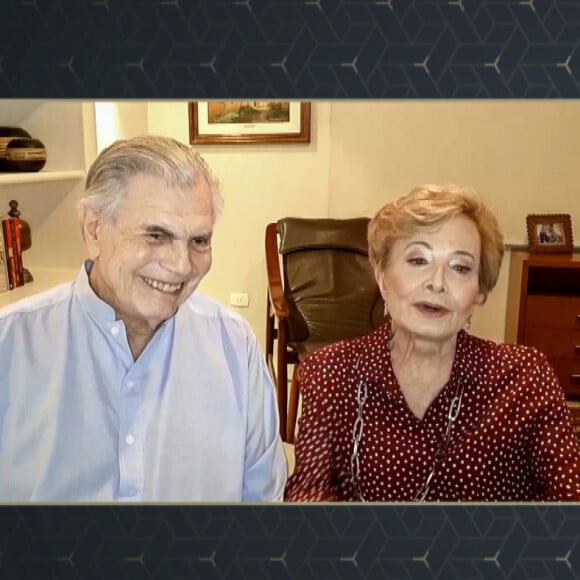 Tarcísio Meira e Gloria Menezes ficaram isolados durante a pandemia da Covid-19