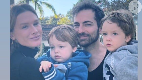 Thales Bretas comemora aniversário de 2 anos do filho com Paulo Gustavo e web se impressiona com semelhança com o humorista