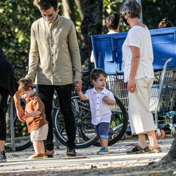 Thales Bretas e Paulo Gustavo tiveram dois filhos: Gael e Romeu, de 2 anos