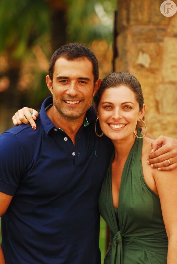 Giselle Tigre atuou com Marcos Pasquim em 'Guerra & Paz', série da Globo