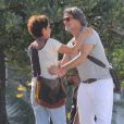 Eduardo Moscovis e Andrea Beltrão vivem o ex-casal Edgar e Rebeca na novela 'Um Lugar ao Sol'