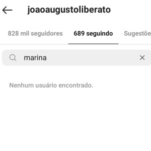 Filhos de Gugu, João Augusto e Marina não se seguem mais no Instagram