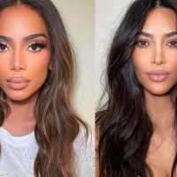 Anitta ou Kim Kardashian? Nova maquiagem da cantora confunde web: 'Que plástica foi essa?'