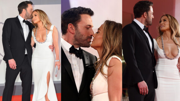 Beijo, mão boba e mais! Jennifer Lopez e Ben Affleck estrelam 1º red carpet pós-reconciliação