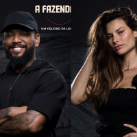 'A Fazenda 13': Nego do Borel tenta fazer carinho em Dayane Mello na primeira noite