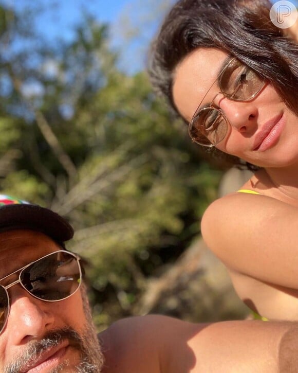 Rodrigo Santoro e a mulher, Mel Fronckowiak, se relacionam desde 2013