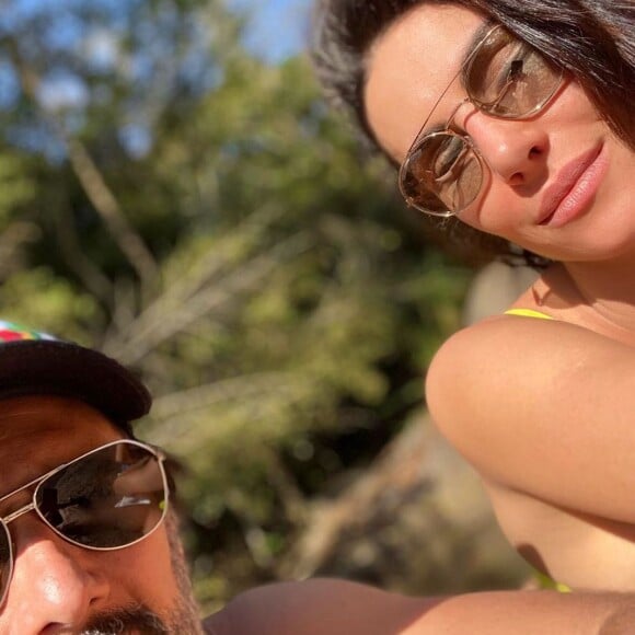 Rodrigo Santoro e a mulher, Mel Fronckowiak, se relacionam desde 2013