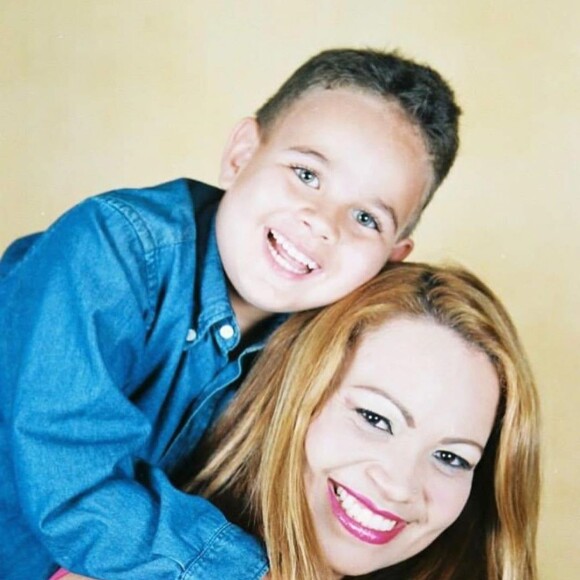 Solange Almeida surgiu em foto antiga com Rafael