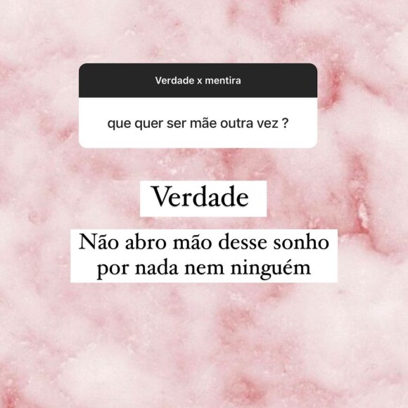Maria Lina, ex-noiva de Whindersson Nunes, garante que ainda sonha em ser mãe