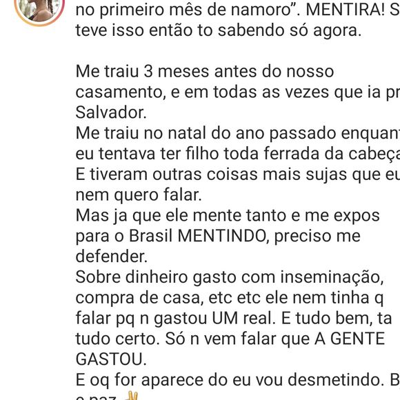 Gabriela Pugliesi dispara contra Erasmo Viana e revela motivo de término: 'Me traiu'