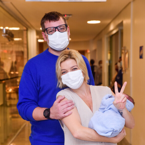 Luiza Possi descreveu o nascimento de Matteo em post no Instagram