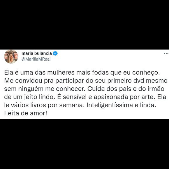Marília Mendonça usa Twitter para reprovar atitudes de mulher que criticam Maiara