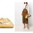 Simaria compôs look de alfaiataria da Balmain com bolsa Bottega Veneta de mais de R$ 11 mil