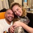 Paolla Oliveira e Diogo Nogueira ainda não têm filhos, mas adotaram um cachorrinho