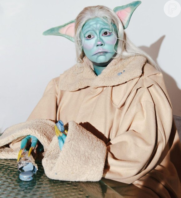 Lizzo fantasiada de Baby Yoda no Halloween surpreendeu pela criatividade (e fofura!)