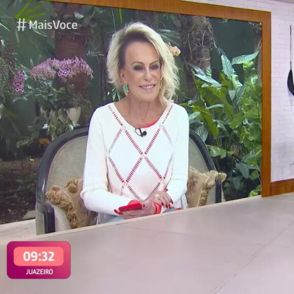 Ana Maria Braga comentou afastamento após acidente e anunciou data do retorno ao 'Mais Você'