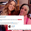 Anitta e Mariah Carey conversam em rede social