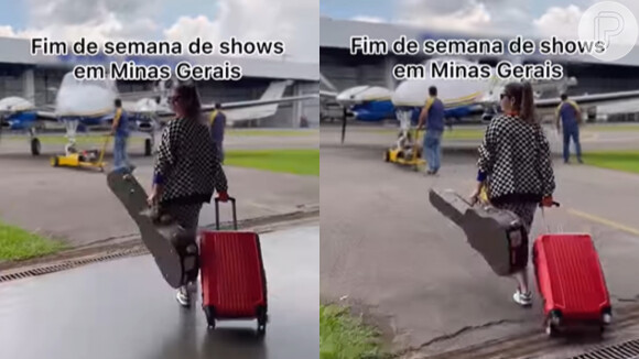 Marília Mendonça publicou vídeo com humor momentos antes de embarcar em avião