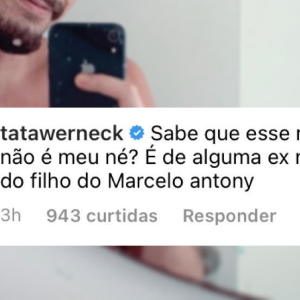 Tatá Werneck nega autoria de bilhete fofo para Rafa Vitti