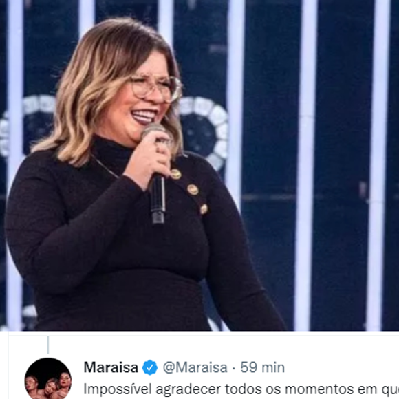 Maraisa enaltece tio de Marília Mendonça: 'Você reerguia as três'