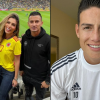 Erika Schneider e James Rodríguez, jogador da Colômbia, estão juntos