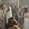 Reta final de 'Gênesis': A família de Diná (Giovanna Coimbra) vibra e pede que Namael (Vitor Sparapane) beije logo a noiva