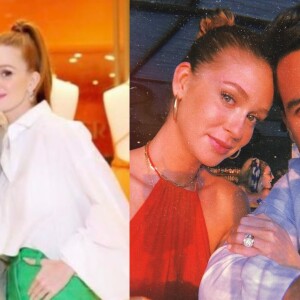 Marina Ruy Barbosa posta foto com atual e semelhança com ex chama atenção