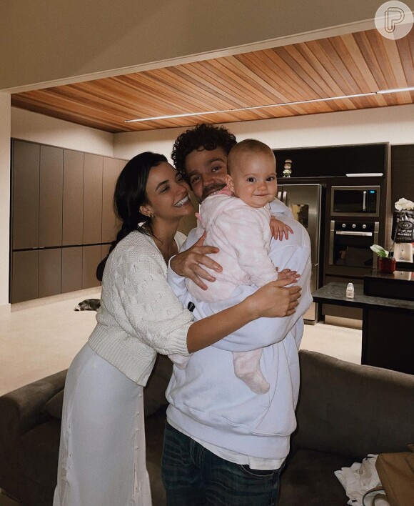 Talita Younan deu à luz Isabel, de seu relacionamento com João Gomez, em 15 de janeiro de 2021