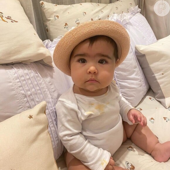 Zaya, filha de Simone e Kaká Diniz, nasceu no dia 22 de fevereiro de 2021