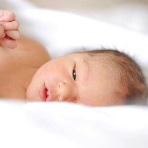 Lara, filha de Junior Lima e Mônica Benini, nasceu no dia 10 de outubro de 2021