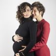 Nanda Costa e Lan Lanh anunciaram gravidez no 'Fantástico'