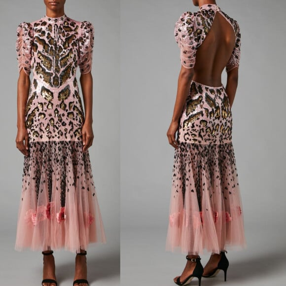 Vestido de Angélica no pré-Emmy 2021: peça tem costas nuas e é da grife Temperley London