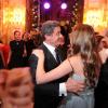 Sylvester Stallone e sua filha Sophia dançam no Baile de Debutantes de Paris no Hotel de Crillon, em 24 de novembro de 2012