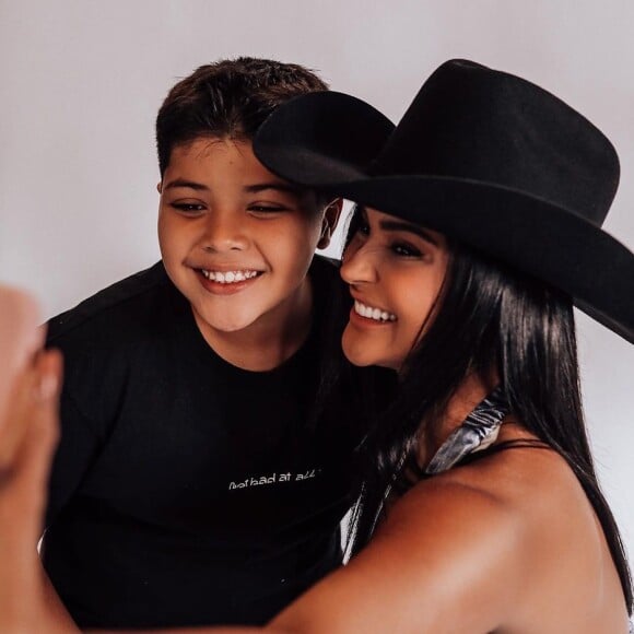 Mileide Mihaile e Wesley Safadão são pais de Yhudy