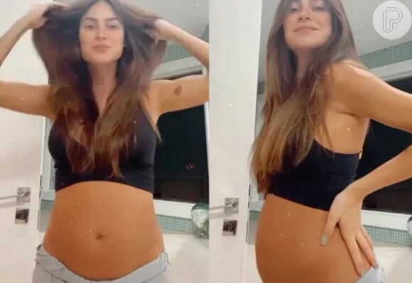 Thaila Ayala mostrou o corpo pós-parto em vídeo no Instagram