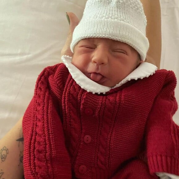 Filho de Thaila Ayala e Renato Góes nasceu no dia 1º de dezembro de 2021