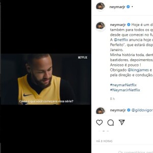 Neymar comemorou a conquista nas redes sociais