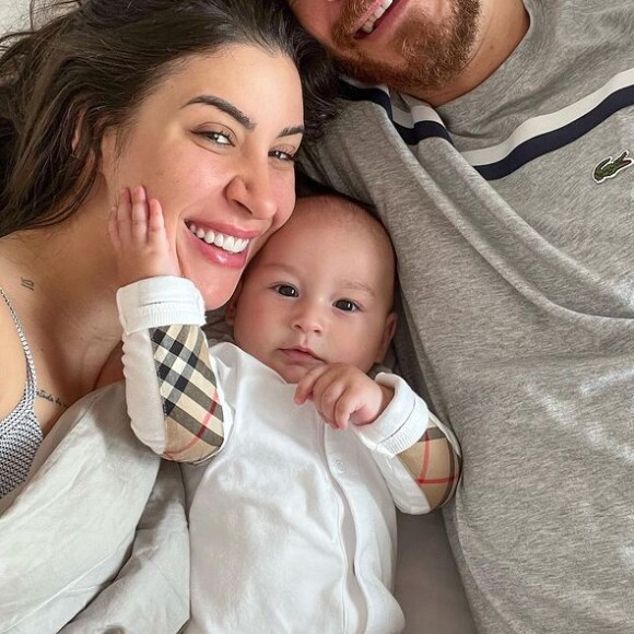 Bianca Andrade, conhecida como Boca Rosa, já fez até uma festa de mesversário para o pequeno Cris com o tema de Natal