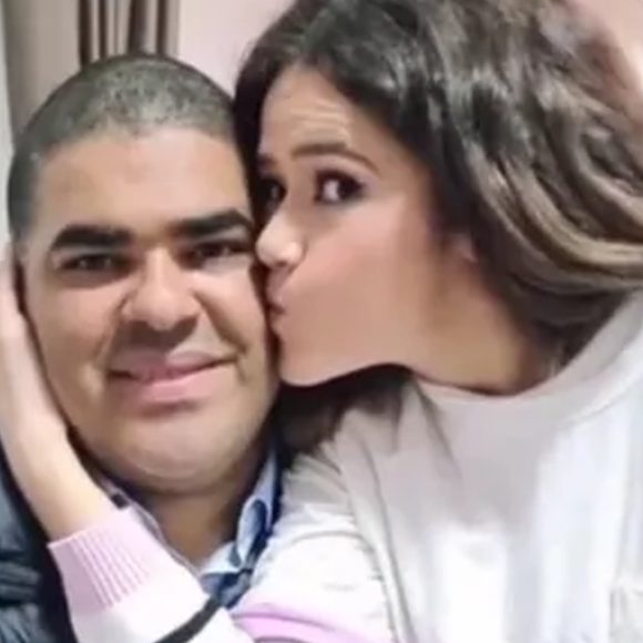Maisa afirma que o pai, com Covid-19, 'está ótimo'