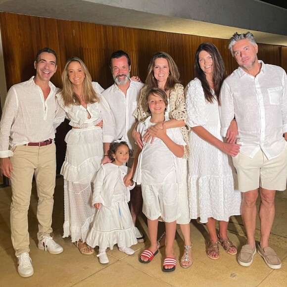 Ticiane Pinheiro curtiu a virada do ano ao lado da família